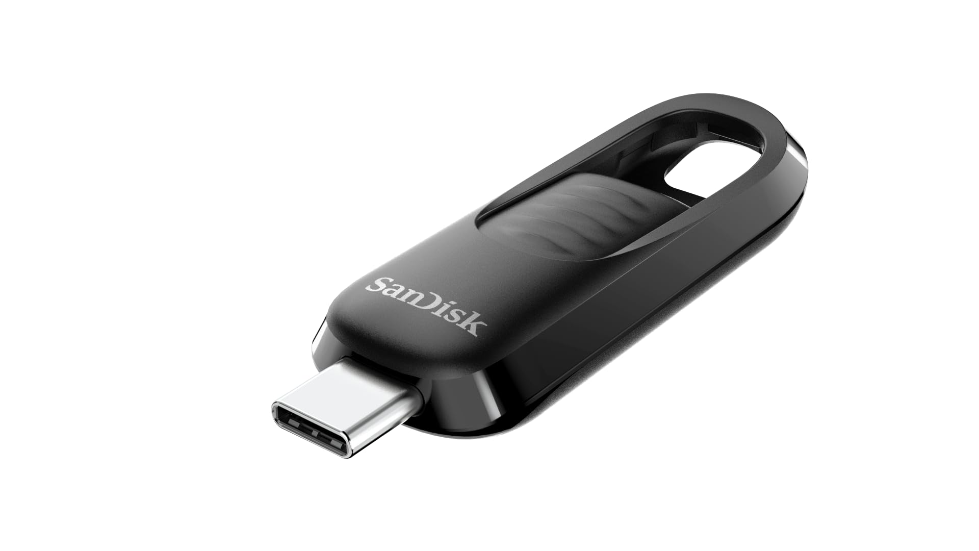 SanDisk 128GB Ultra Slider USB Type-C Flash Drive - Up to 400MB/s, USB 3.2 Gen 1, Retractable Connector - SDCZ480-128G-G46