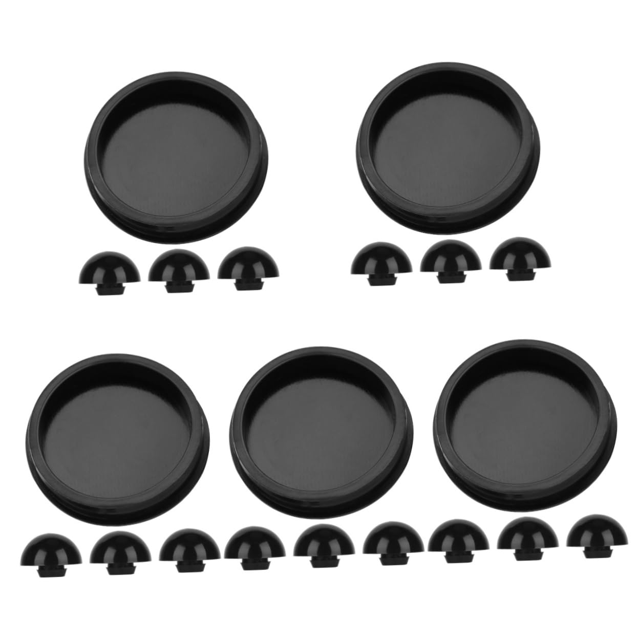 EXCLUZO 5 Sets Tongue Drum Support Plug Stable Ethereal Drum Support Feet Professional Tongue Drum Accessory Ethereal Drum Suppo