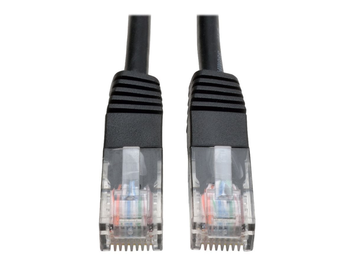 Tripp Lite Cat5E 350Mhz Molded Patch Cable (Rj45 M/M)   Black, 50 Ft.(N002 050 Bk)