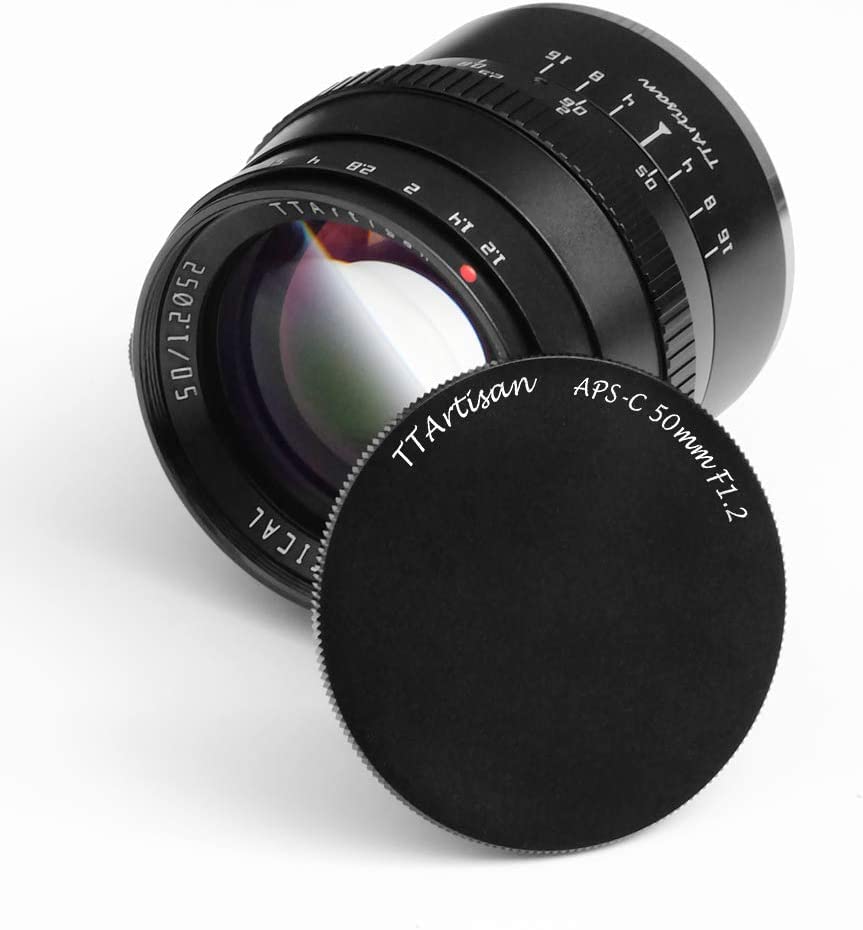 Ttartisan 50Mm F1.2 Aps C Manual Focus Lens Mft Olympus/Lumix Mount Cameras M43 Like Epm1 Epm2 Epl1 Epl2 Epl3 Epl5 Epl6 Epl7 Epl8 Epl9 E P1 E P2 E P3 E P5 E P6 E M1 E M5 E M10 E M10Ii E M10Iii Pen F