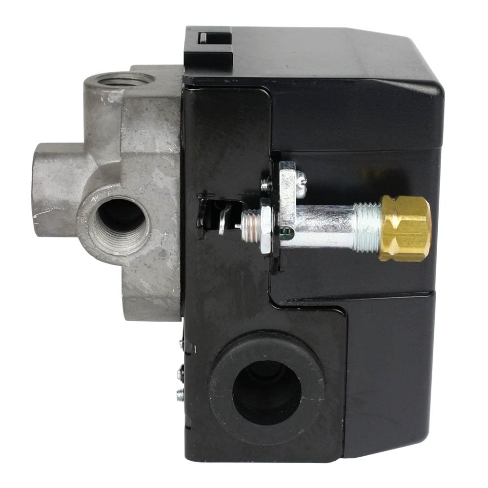 Lefoo Air Compressor Switch Pressure Control Switch Valve For Air Compressor Replaces Furnas Square D H4   Lf10 4H 1 Npt1/4 140