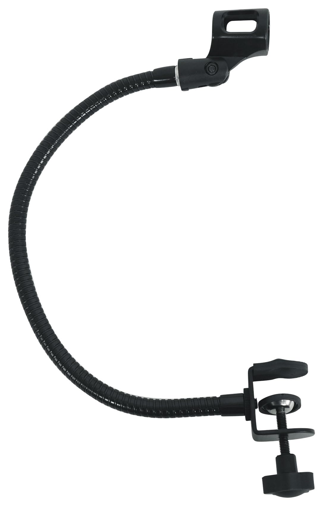 Rockville Istand G20 20    Gooseneck Stand, Clamp Base, Adjustable Mic Clip, Phone/Tablet Holder, Perfect For Djs, Streaming, Po