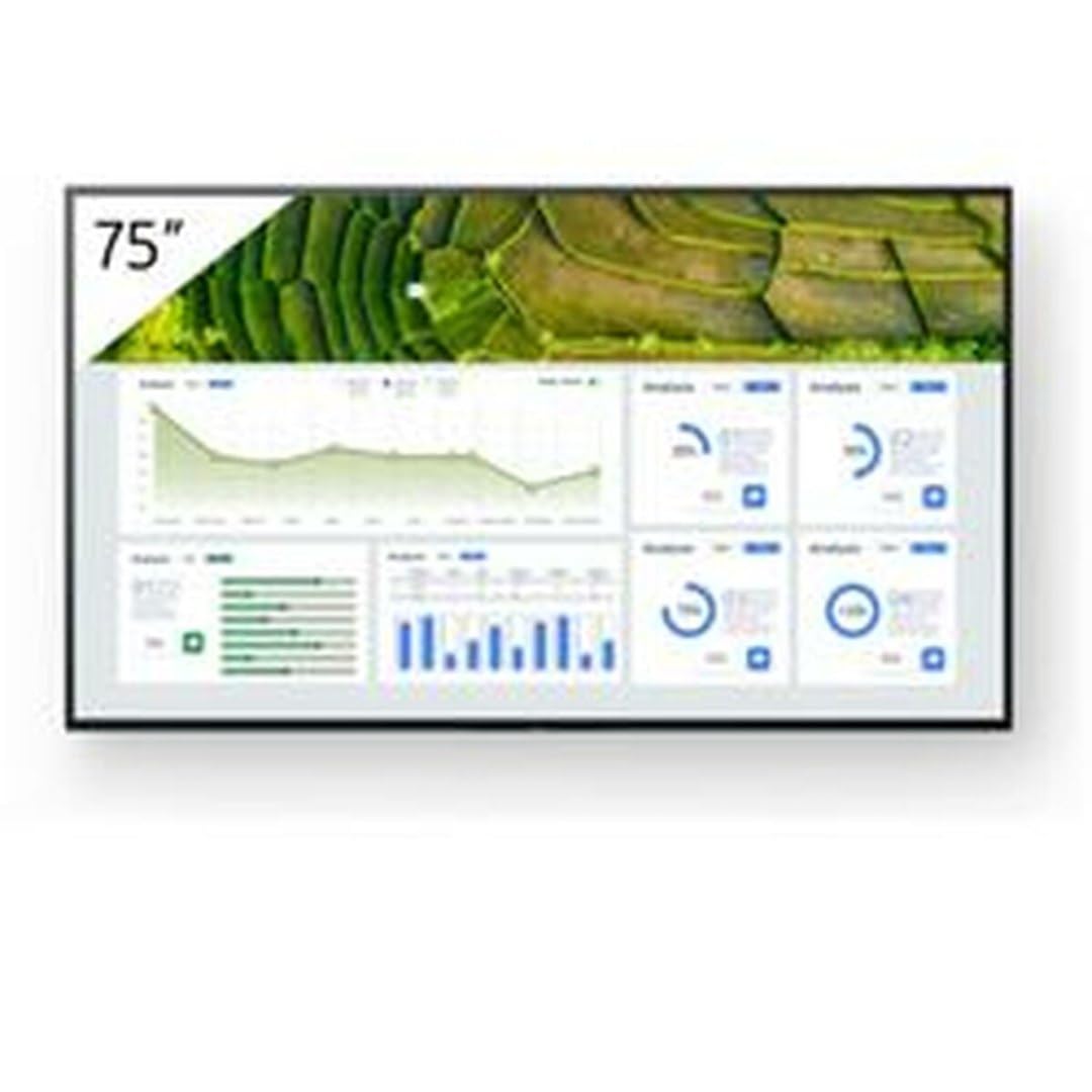Sony FW-75BZ30L affichage de Messages Panneau plat de signalisation num  rique 190,5 cm (75) LCD WiFi 440 cd/m 4K ULT