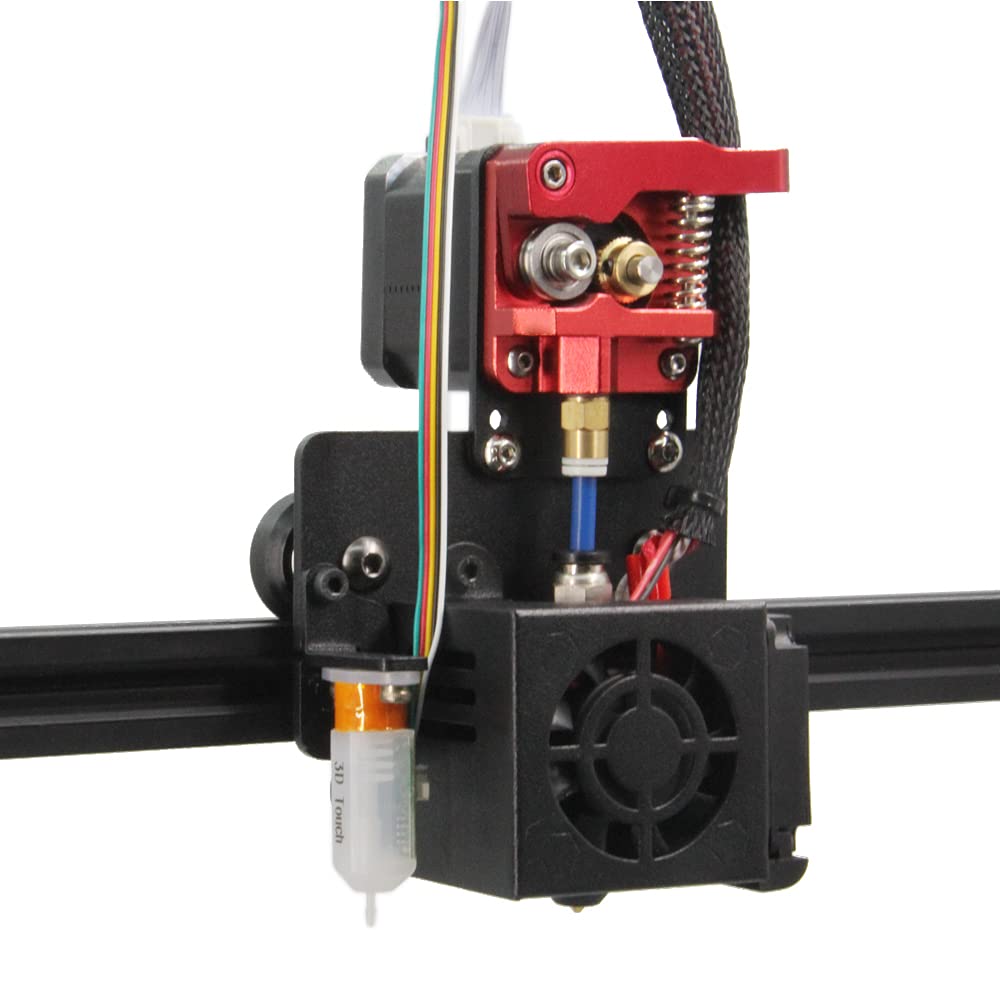 Zeberoxyz Upgrade Direct Drive Extruder Support Plate With 4Pcs Pulleys Compatible With Dual And Single Gear,Easy Print Flexible