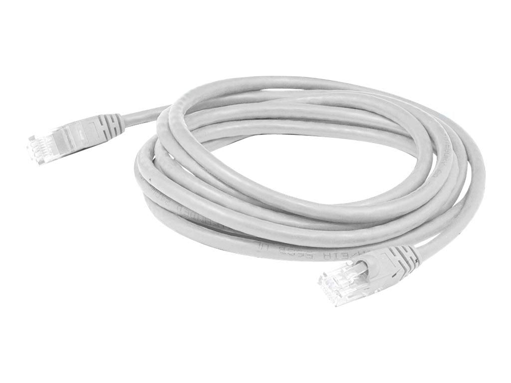Addon 3Ft White Cat 6 Pvc Ethernet Cable Snagless Bubble Boot Rj-45 M/M Cat6
