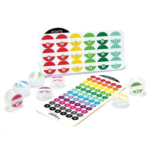 Dotz Home Entertainment Cord Identifier Kit For Cord And Cable Management (Dci131Hek-C)