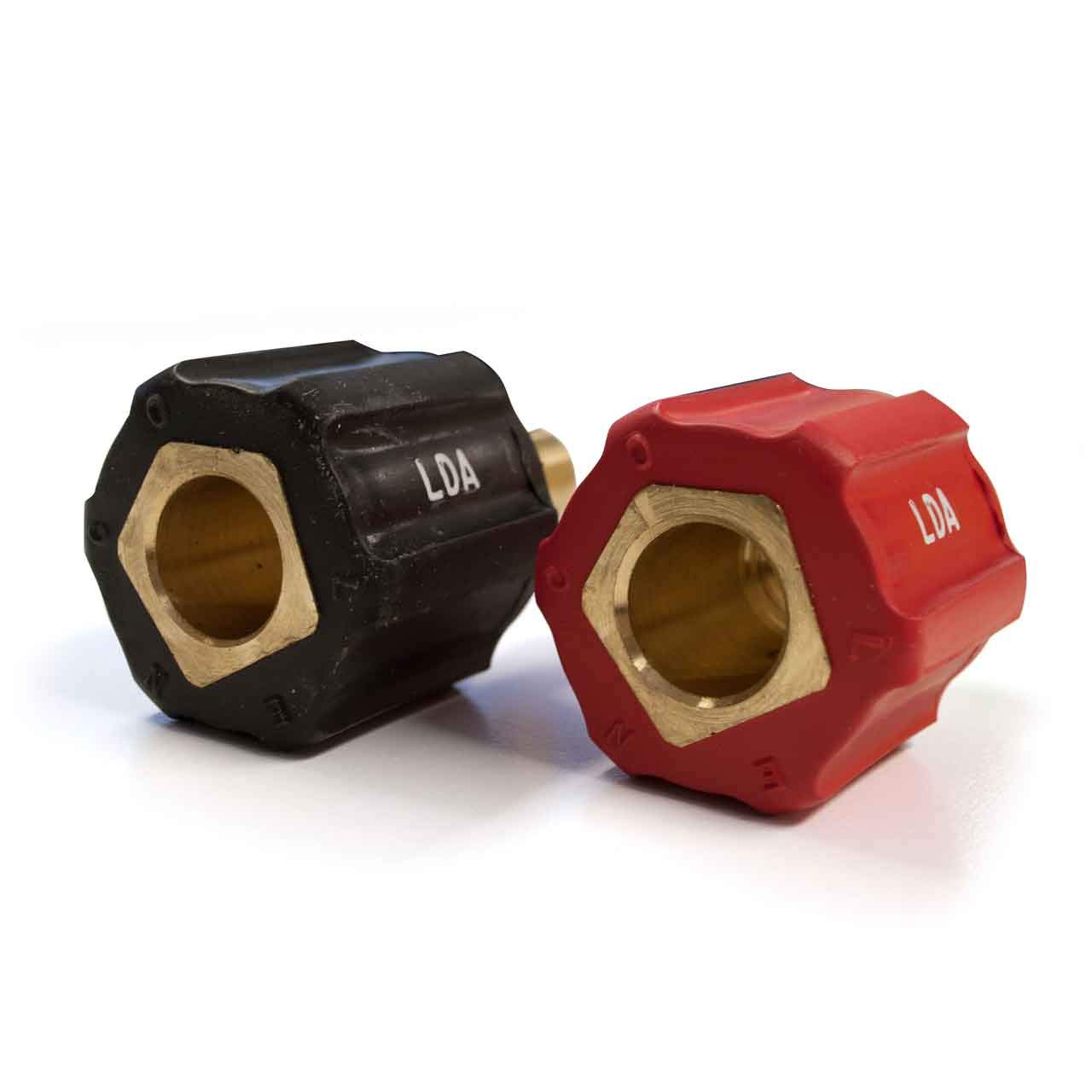 Lenco 05335 International Dinse Type Machine Plug Adapter, Male And Female Connection