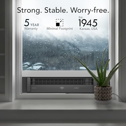 Vornado Portal Window Fan With 3 Speeds, Reversible Exhaust Mode, Weather Resistant, For Kitchen, Bedroom, Home
