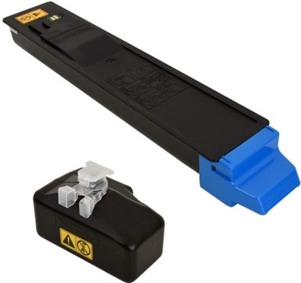 Kyocera 1T02P3Cus0 Model Tk-8117C Cyan Toner Kit For Use With Kyocera Ecosys M8124Cidn And M8130Cidn Color Multifunctional Print