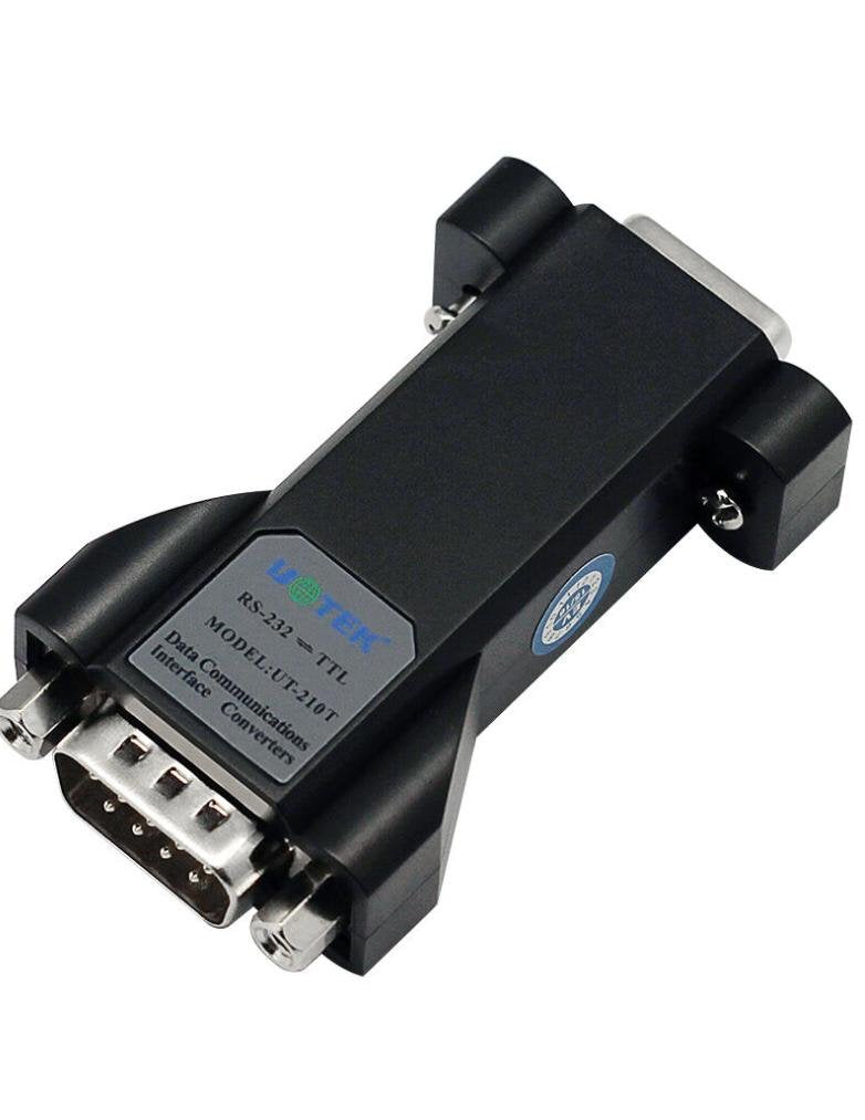 Utek Ut 210T Rs 232 To Ttl Interface Protocol Converters(Ttl Output 3.3V Port Powered, Rs 232 To Ttl, Mini Size