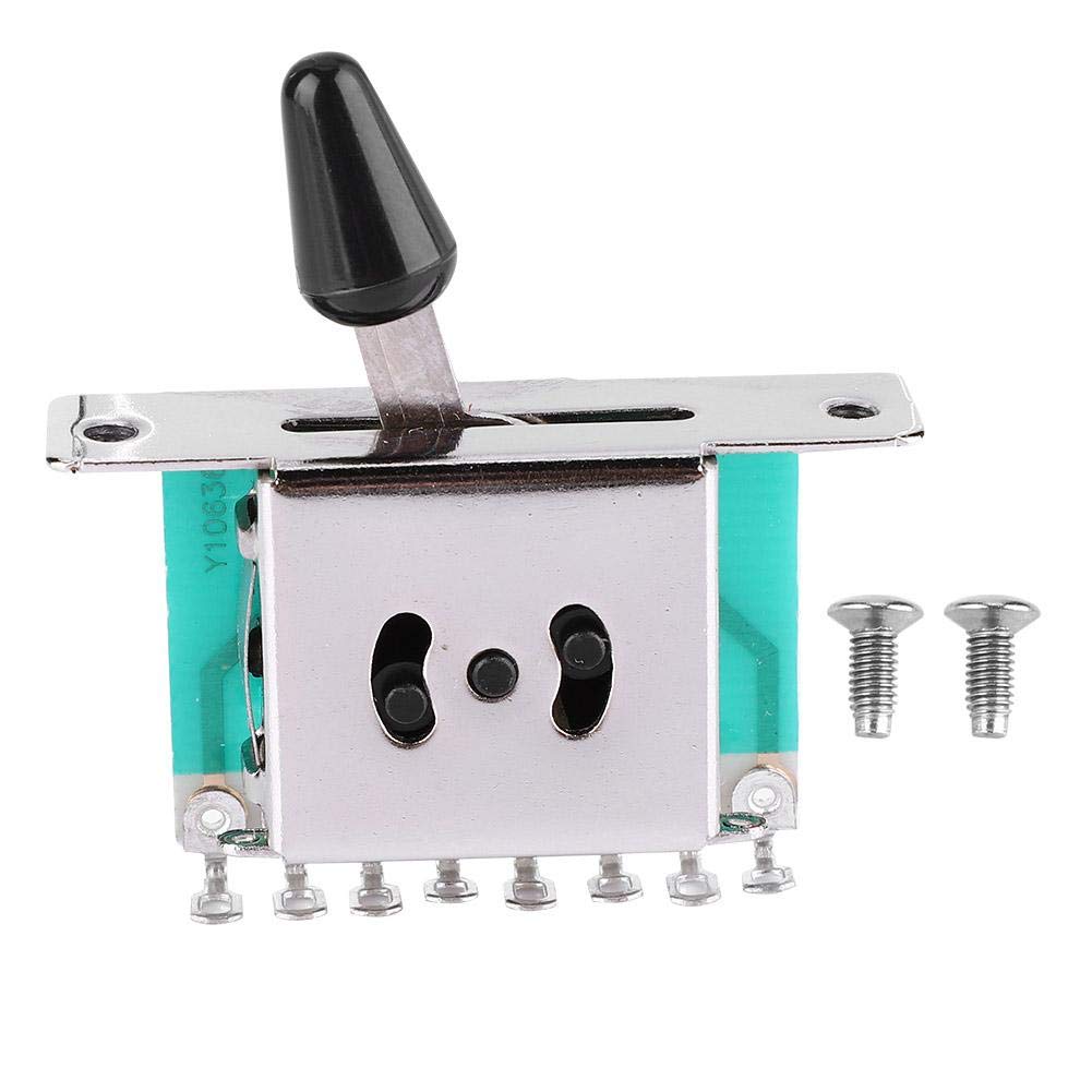 5 Way Toggle Switch Guitar Pickup Selector Electric Guitar Switch Knob With Hat Screws