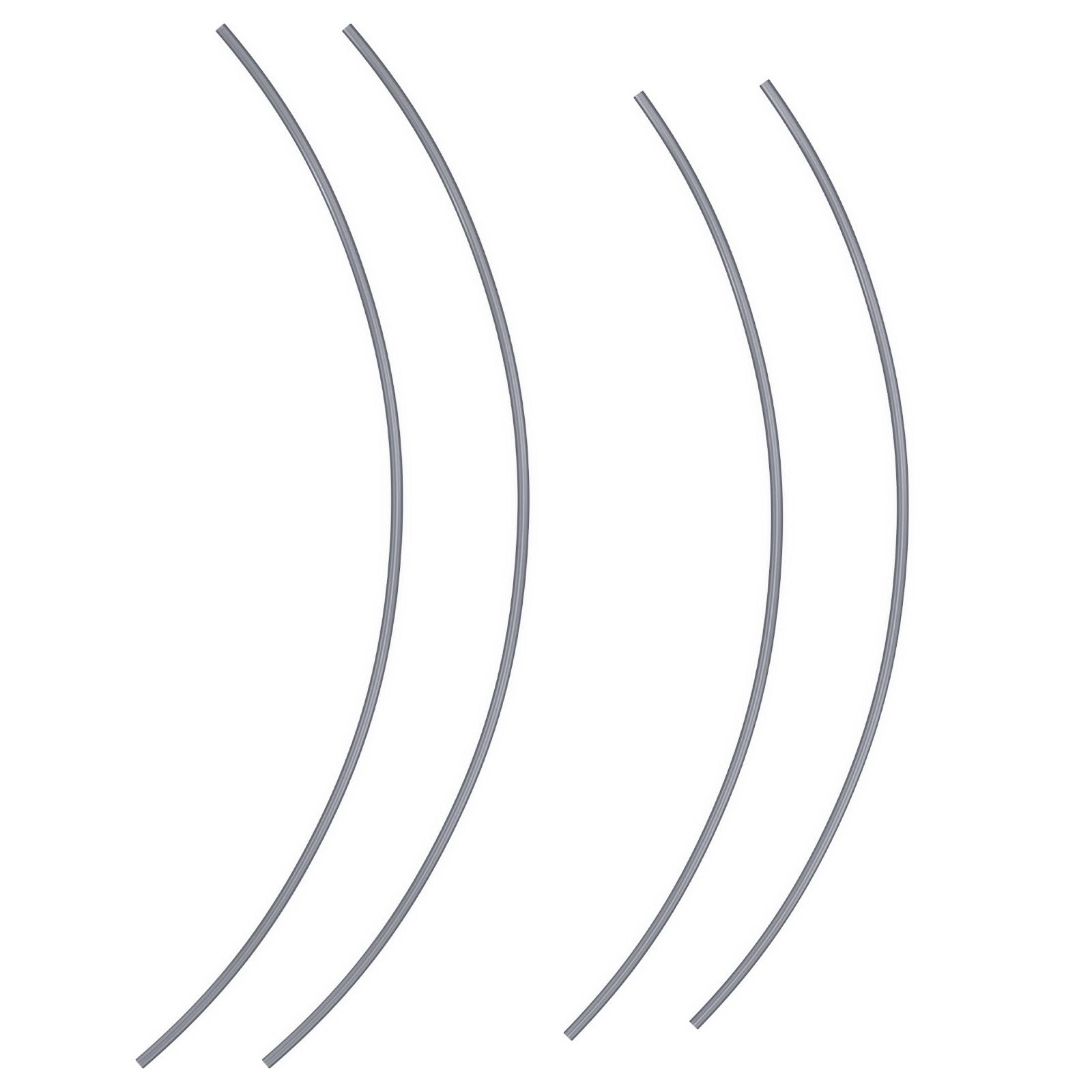 Yoopai Ultra Smooth Gray PTFE Teflon Tube Set for Bambu Lab A1 - Thumbnail 3