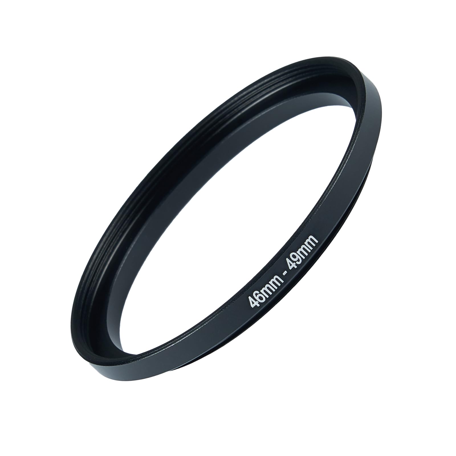 Gznly 46Mm To 49Mm Step Up Adapter Rings Filter Adapter Black Metal Step Down Filter Ring Adapter Compatible With All Brand Uv C