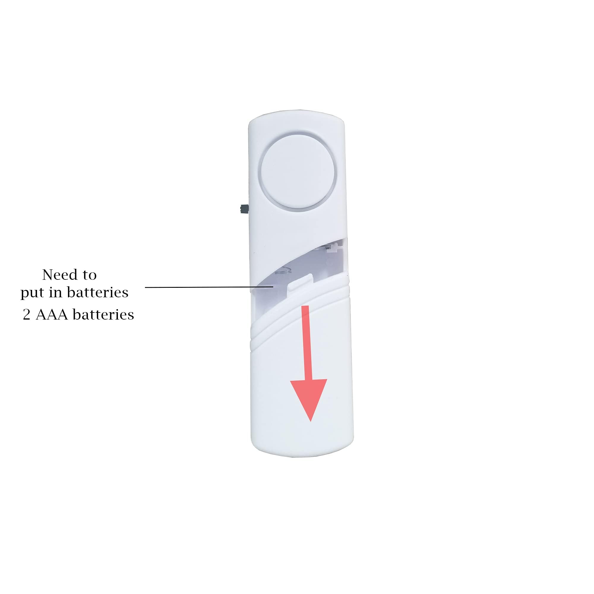 4 Pack Wireless Door Window Alarm, Magnetic Burglar Alert Sensor, Loud 90Lb Door Alarms For Kids Safety, Diy For Home Security,