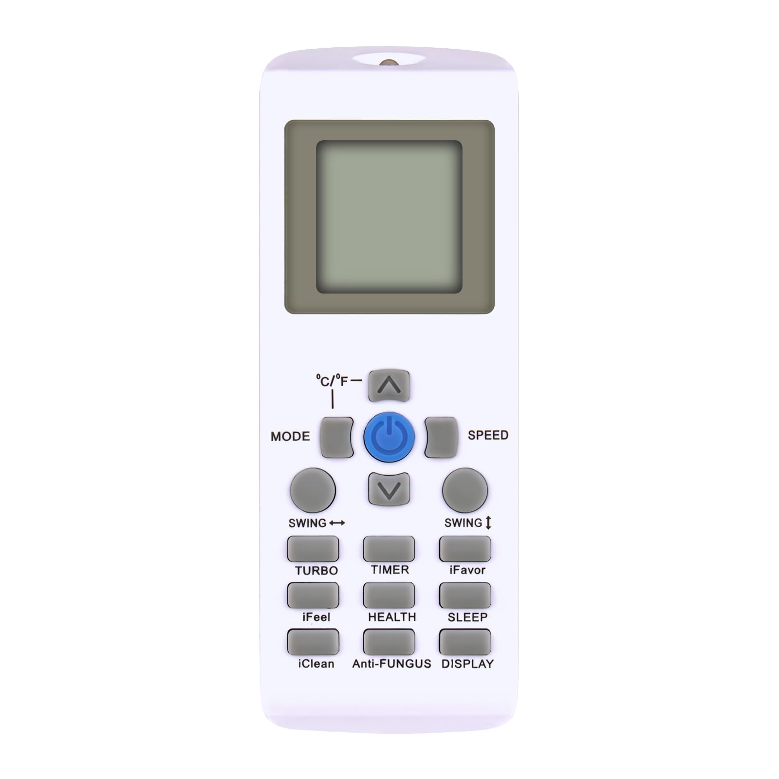 Aulcmeet Ykr P/001E Replace Ac Remote Controller Compatible With Aux/York Mini Split Air Conditioner Sub A/C Remote Ykr P/002E Ykrp/002E Ykr P/003E Asw H12A2Inv