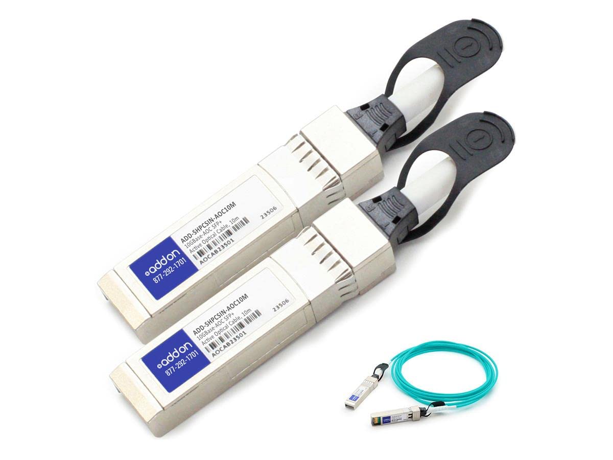 Addon Hp Jd092B To Intel Xaocbl-10M Compatible 10Gbase-Aoc Sfp+ To Sfp+ Direct A