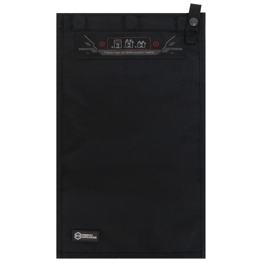 Mission Darkness NeoLok Non-Window Faraday Bag for Tablets (+ Secure Magnetic Closure) // Device Shielding for Law Enforcement &