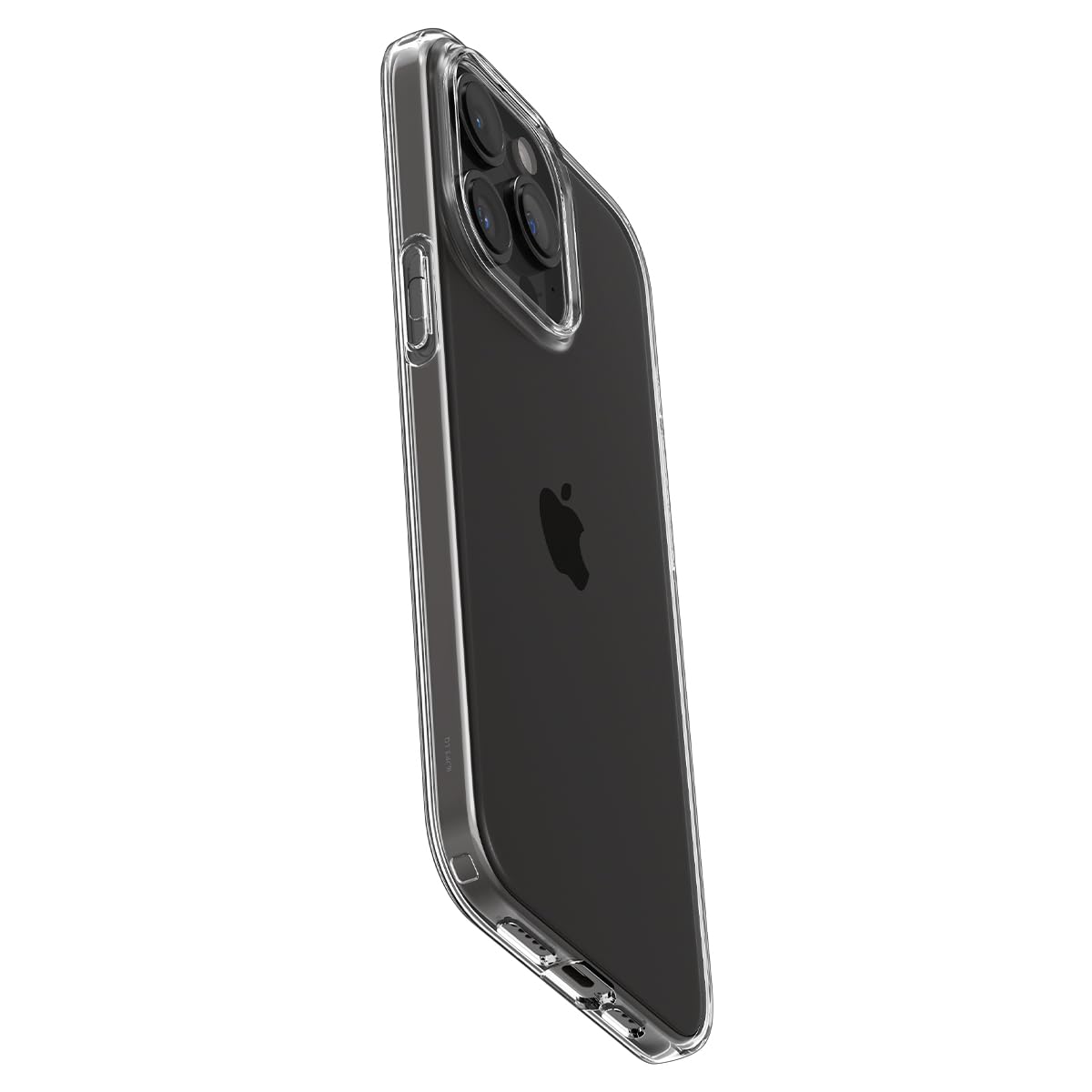 Spigen Liquid Crystal Designed For Iphone 15 Pro Case (2023) [Military-Grade Protection] - Crystal Clear