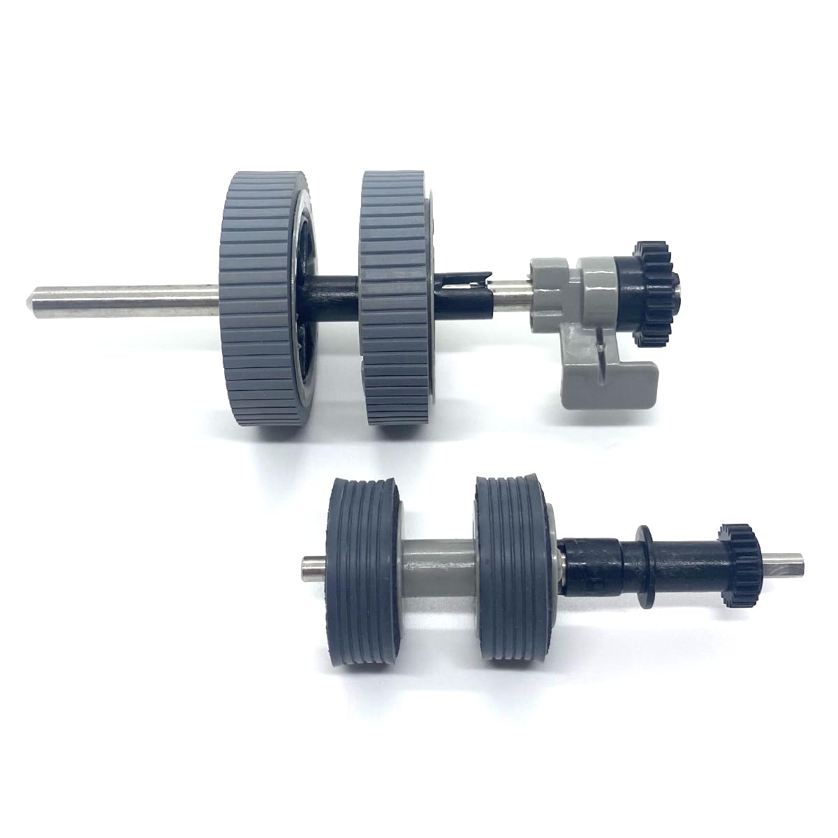 Amsoan New Pa03670-0001 Pa03670-0002 Scanner Paper Pick Roller + Brake Roller Pickup Roller Compatible With Fi-7160 Fi-7260 Fi-7