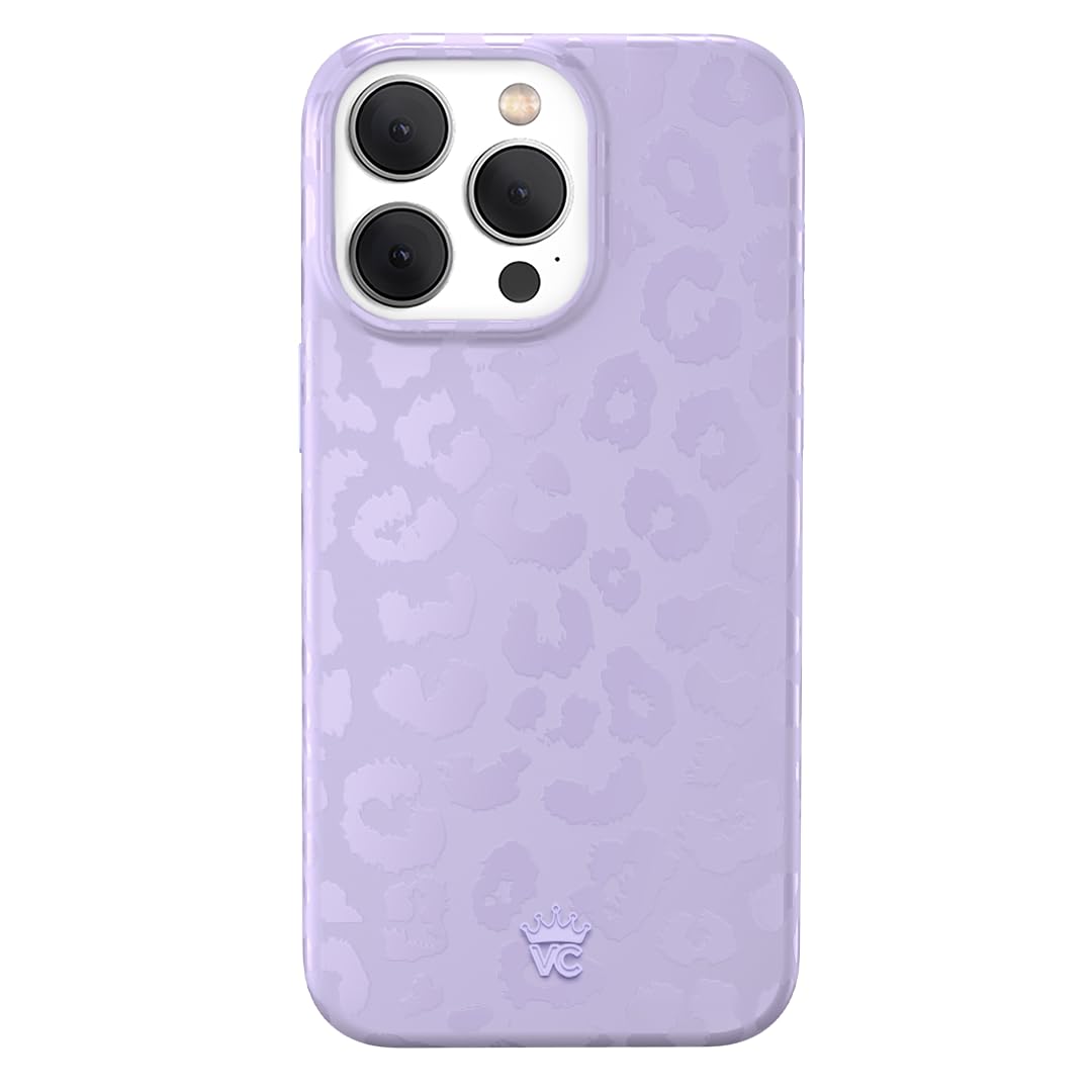 Velvet Caviar For Iphone 15 Pro Case Purple Leopard   Compatible With Magsafe [8Ft Drop Tested]