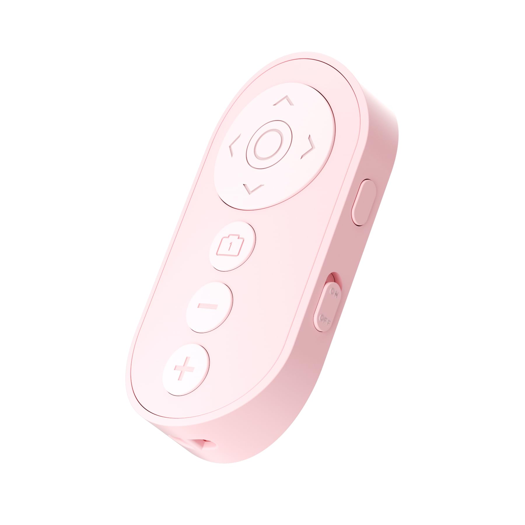 Wireless Camera Remote Control with Zoom for iPhone & iPad, Versatile Shutter with Front/Rear Camera Switch for Photo & Video, S