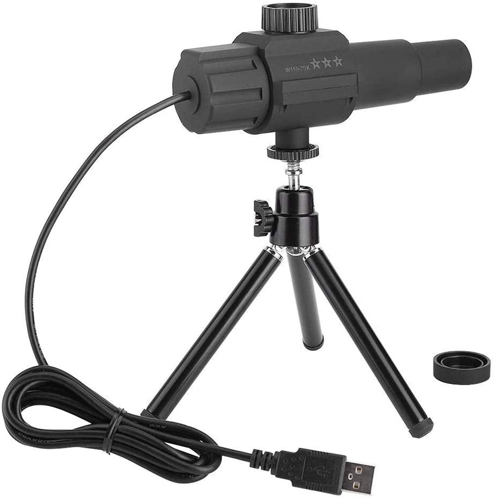 DJXIK Smart Digital USB Telescope Monocular Adjustable Scalable Camera Zoom 70X HD 2.0MP Monitor for Photographing Videotaping (