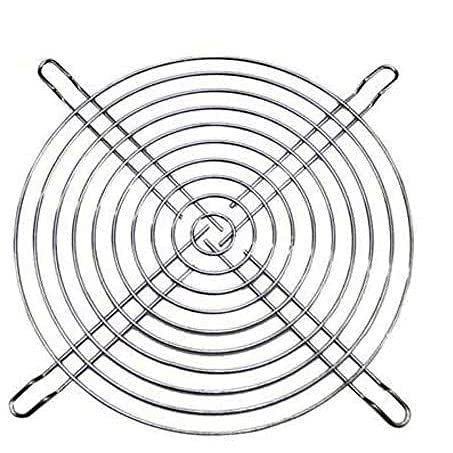 Gdqlcnxb Metal 200Mm Pc Computer Fan Grill Mounting Finger Guard Protection Cover,Pack Of 2