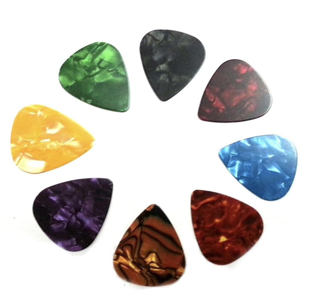 The Tune Town  Guitar Picks For Acoustic And Electric Guitars 0.71Mm (10)