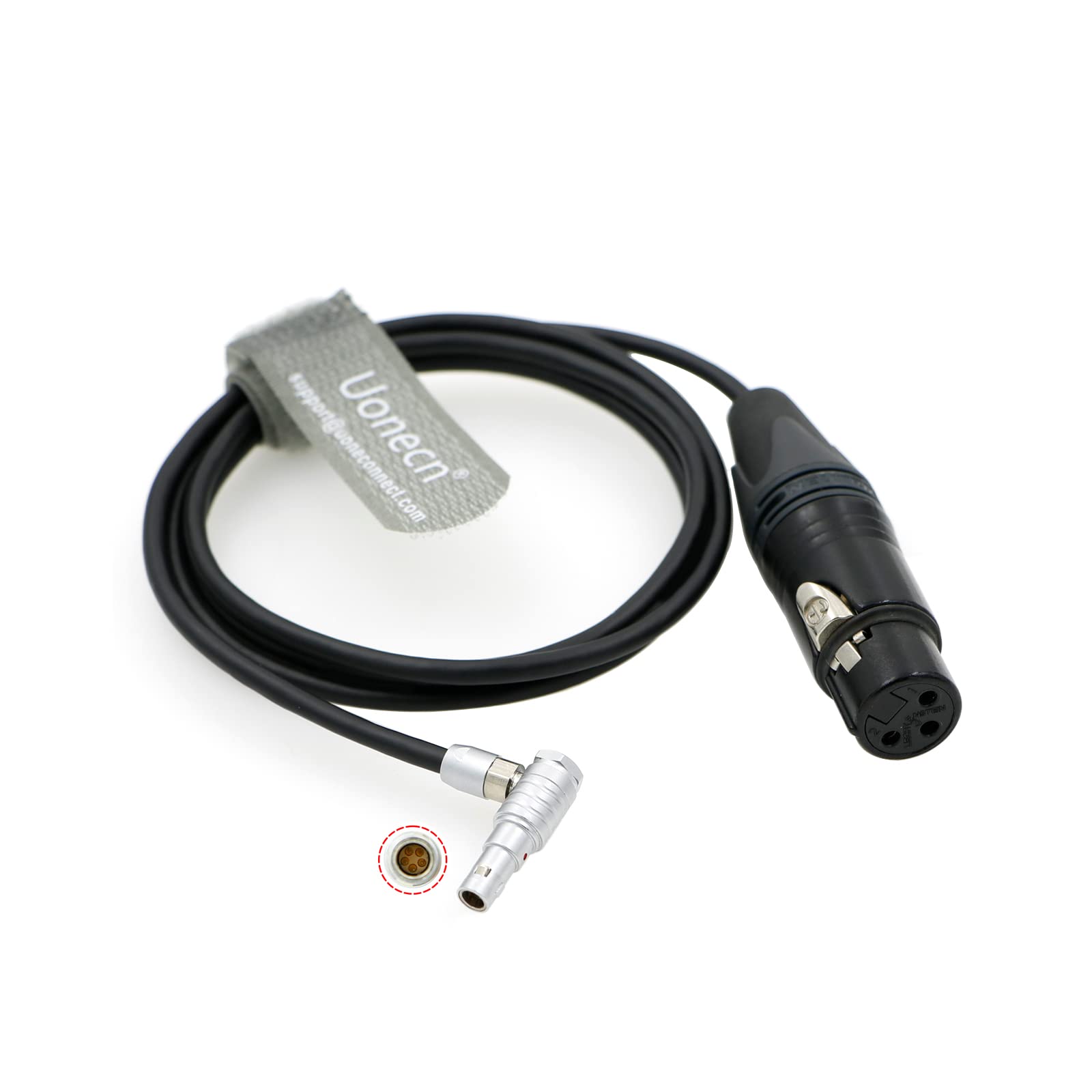 Arri Alexa Mini Audio Cable Xlr 3 Pin Female Connector To Fhg.00B 5 Pin Male Plug For Alexa Mini Cable Camera Cable.