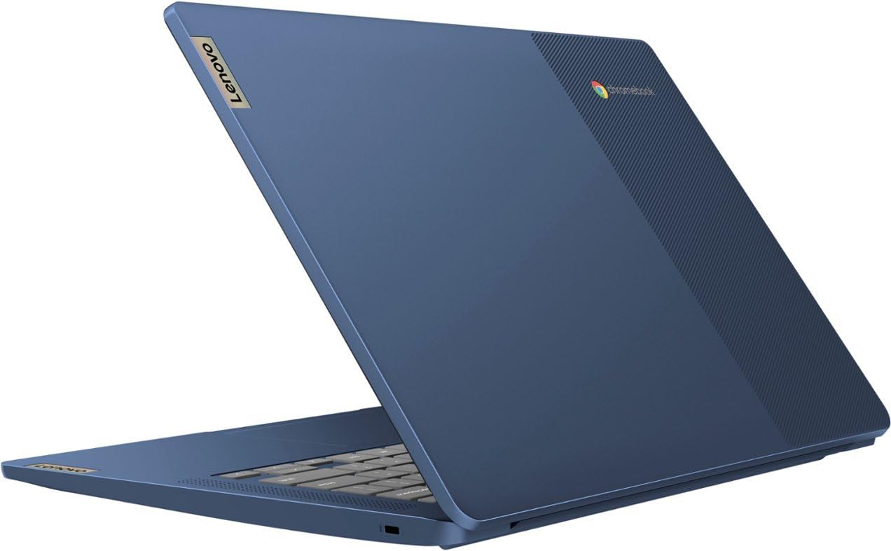 Lenovo 2023 Newest Slim 3 Chromebook Laptop For Students, 14 Inch Fhd Touch-Screen, Mediatek Kompanio 520 Processor, 4Gb Ram, 64