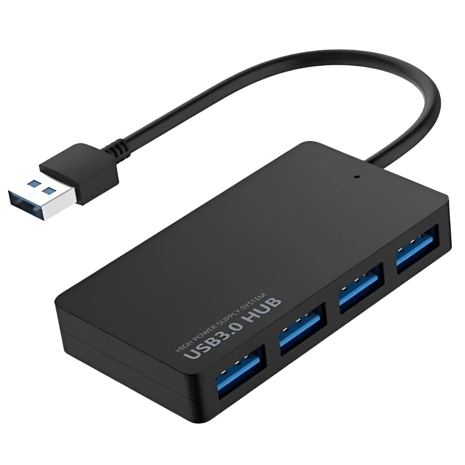 Protronix 4 Port Usb 3.0 Hub Compact And Portable For Pc Mac Laptop And Desktop