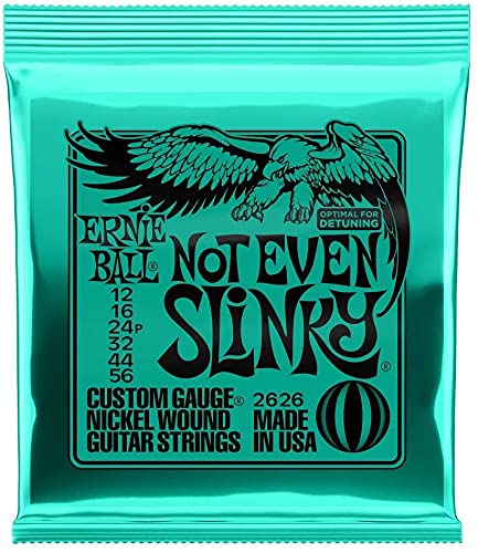 Ernie Ball 2626 Not Even Slinky 12 56 (3 Pack Bundle)