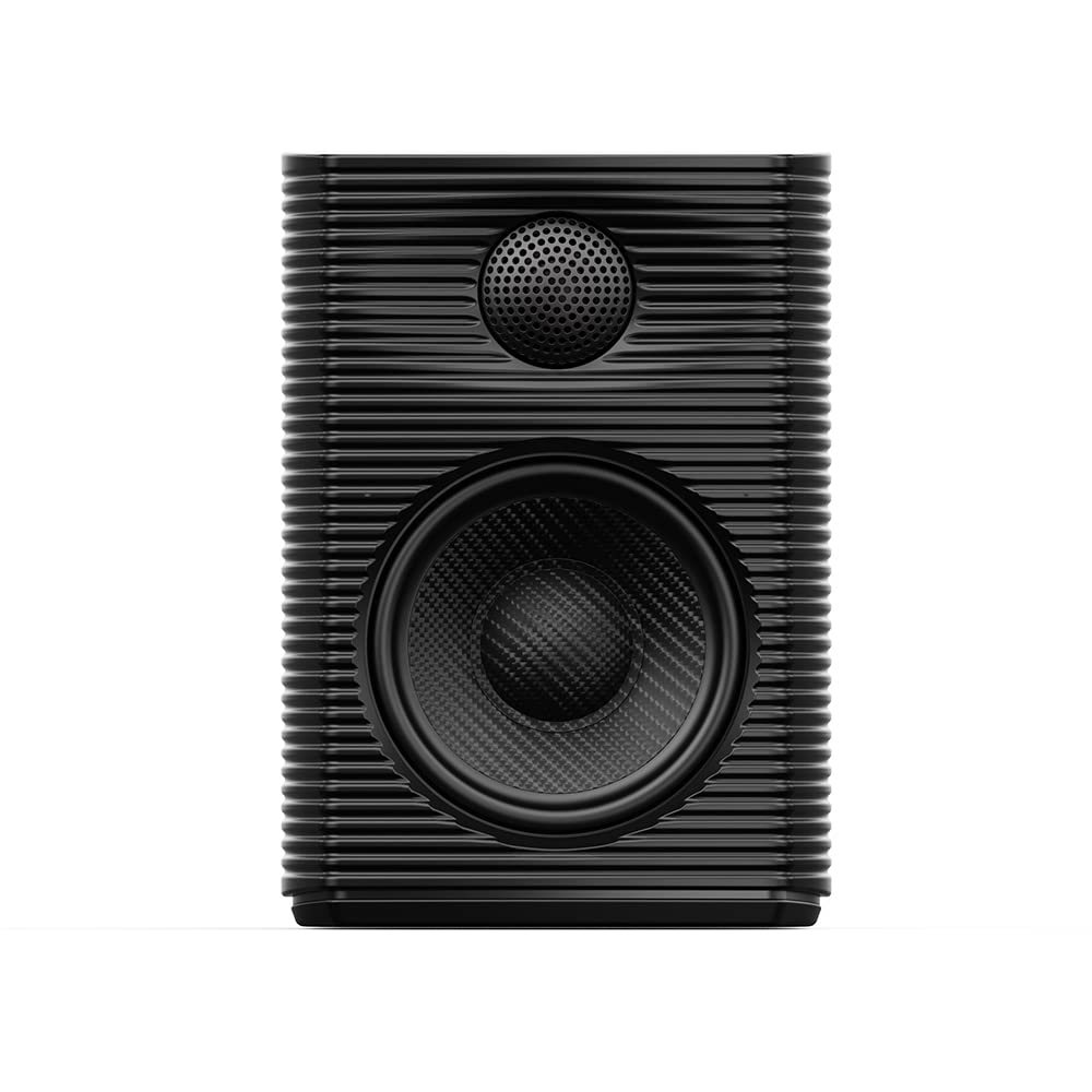 Fiio Sp3 Powered Hifi Active Desktop Speakers   80W Stereo Computer Speakers And Home Music Sound System With Aux Audio/Rca, 2 Way (Black)