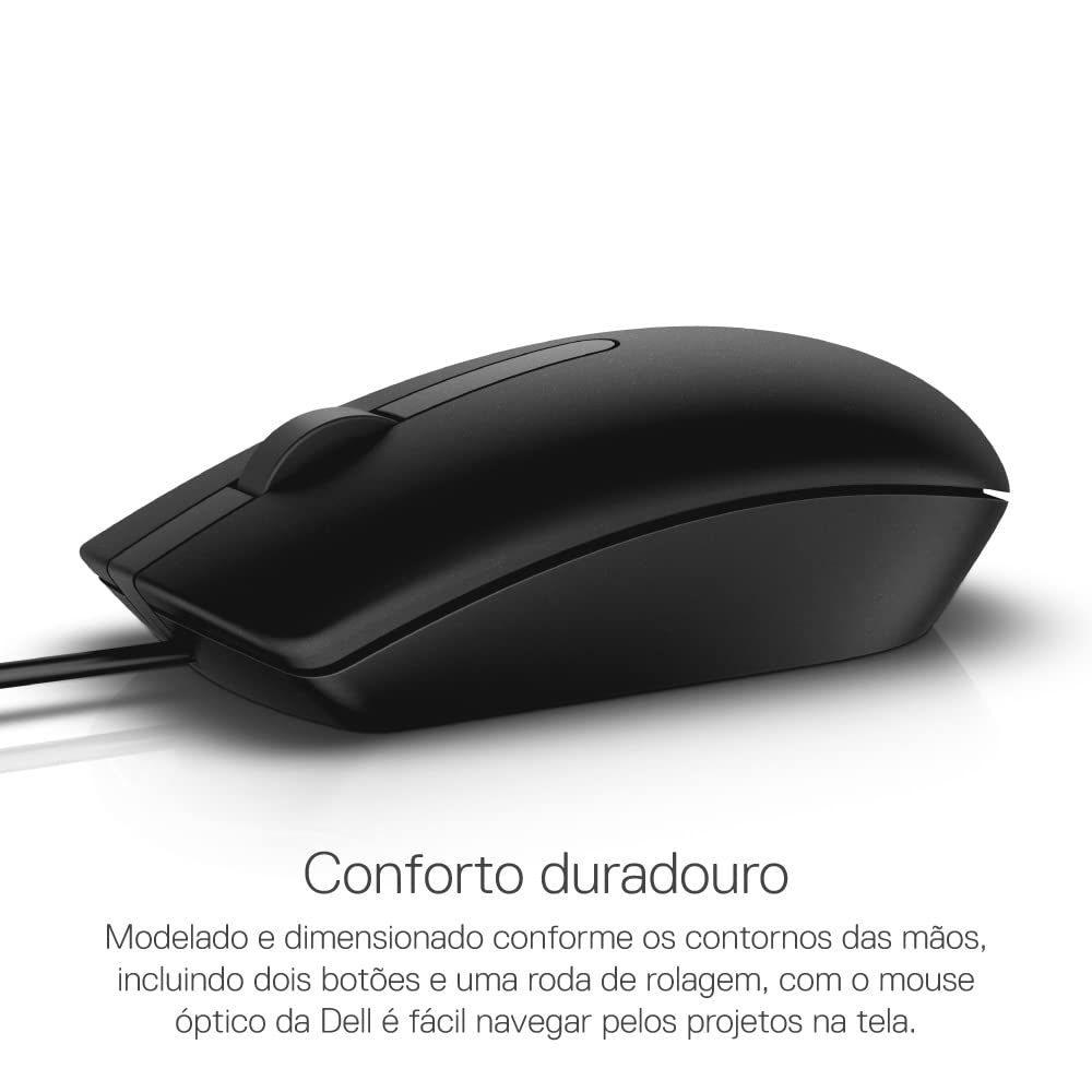 Dell Ms116 Bk Usb Mouse  Black