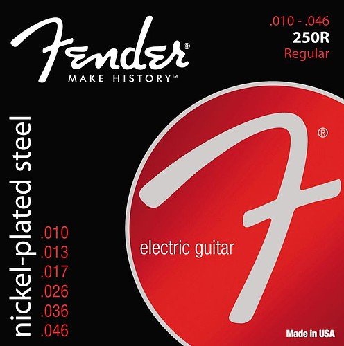 Fender 250R 10 46 Nickel Plated Steel Electric Guitar Strings 3 Sets