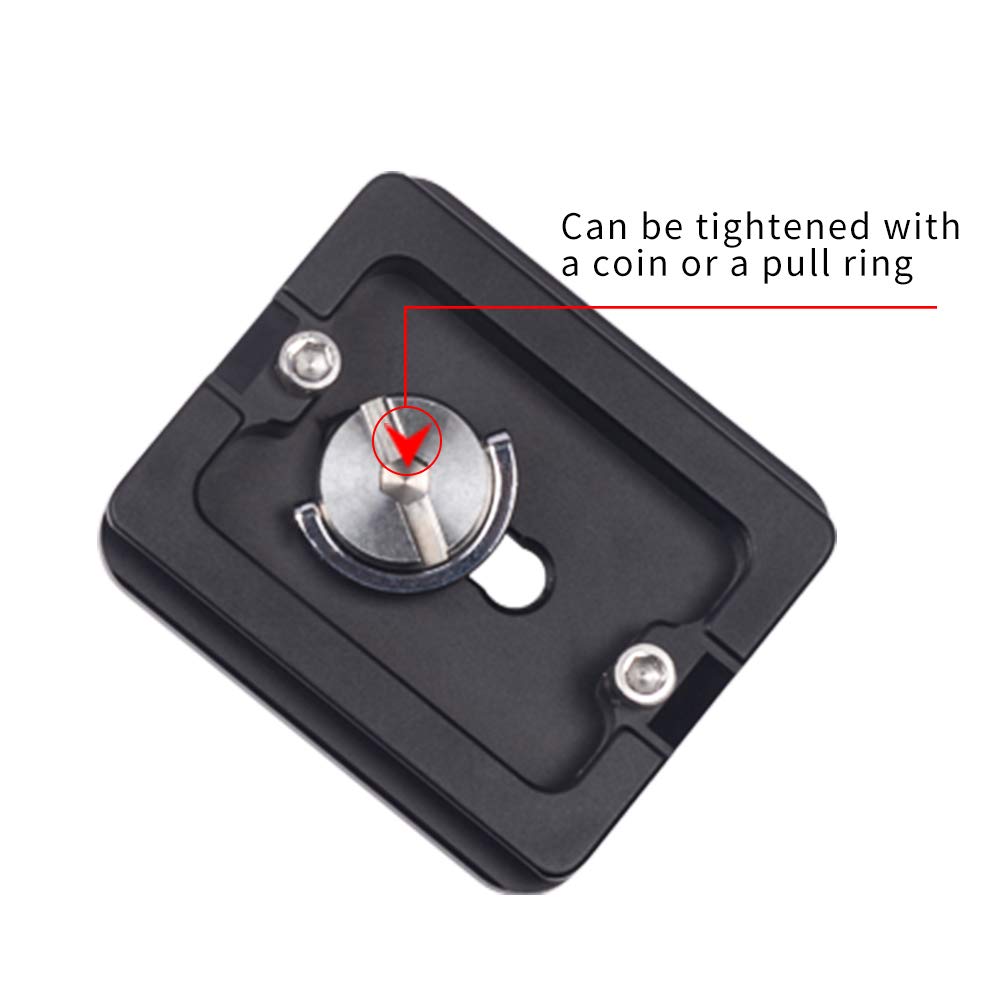 Aoka Quick Release Plate Fits Arca Swiss Standard For Camera Tripod Ballhead (Ty50)