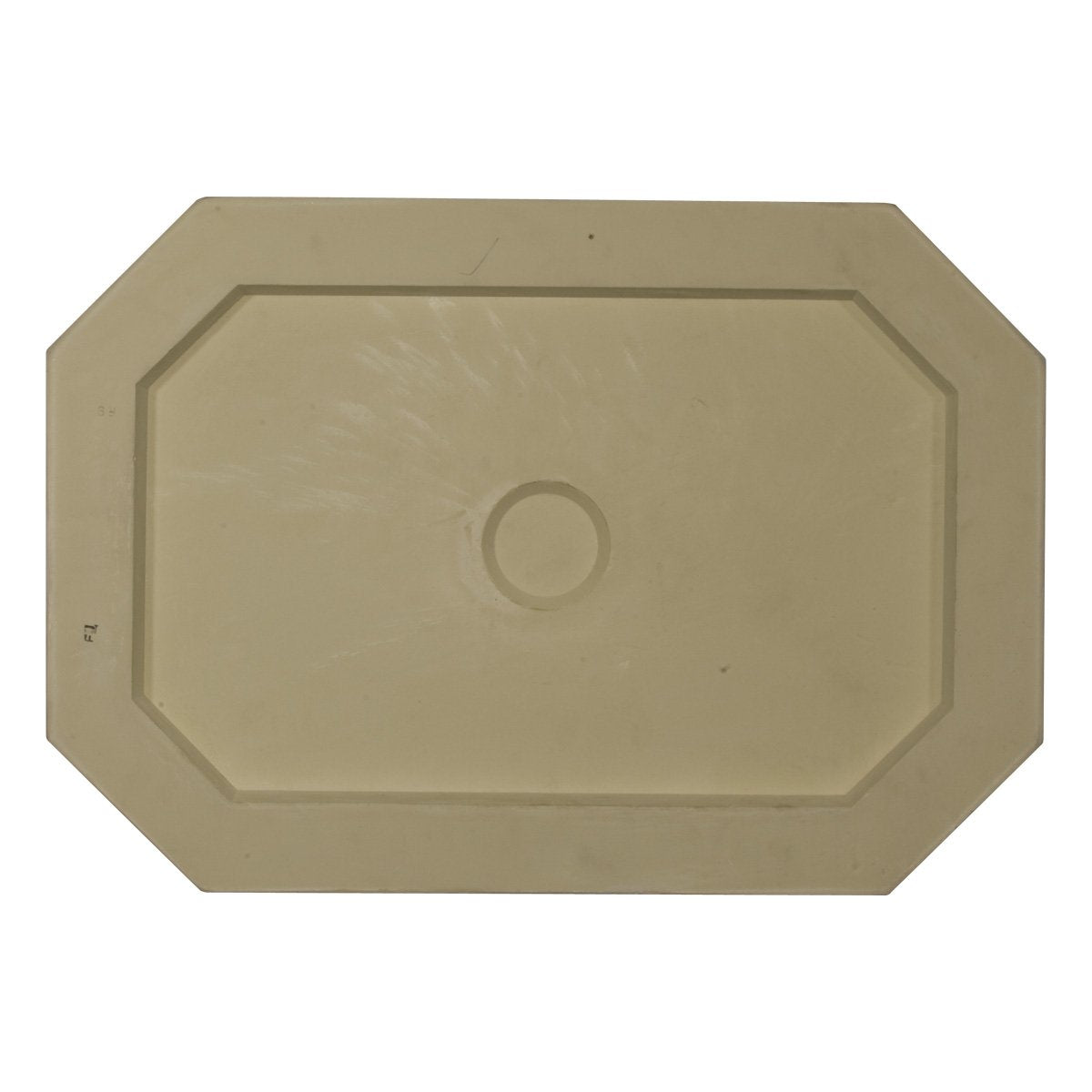 Ekena Millwork Cm25Fe Felix Ceiling Medallion, 25 1/4''W X 17 1/4''H X 1 3/4''P, Factory Primed