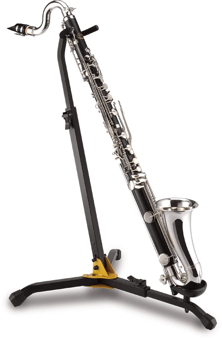 Hercules Ds561B Basson/Bass Clarinet Stand,Black