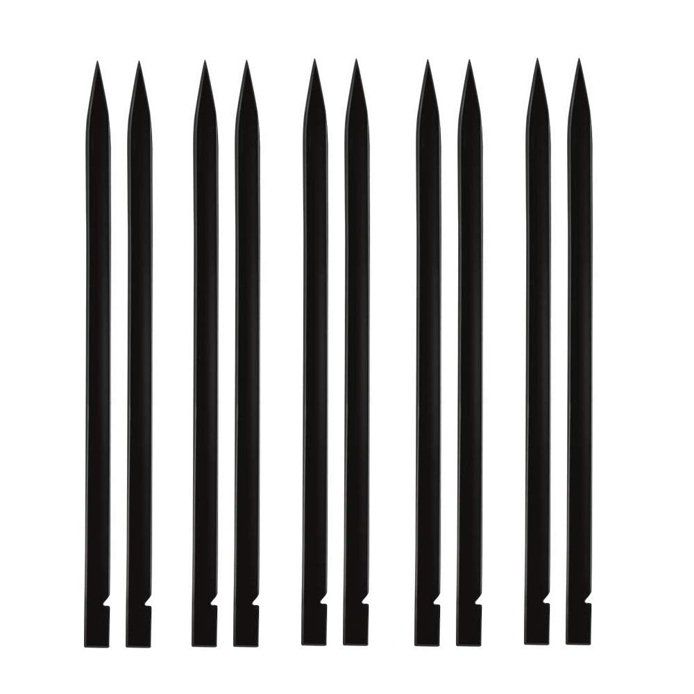 Set Of 10 Nylon Professional Laptop Iphone Ipad Pry Open Repair Spudger Black Stick Tools 15Cm
