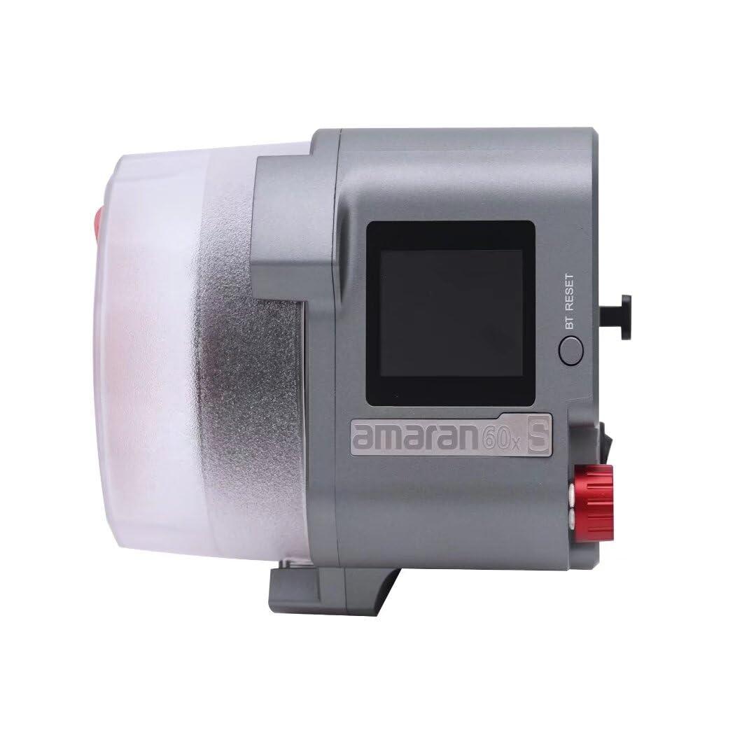 Aputure Amaran Cob 60X S Led Video Light 60W Bi Color 2700 6500K Bowens Mount Point Source Led Photography Lighting For Vlogger,