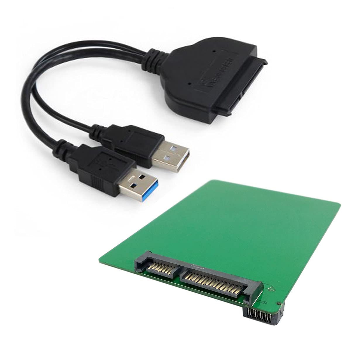 Cablecc Usb 3.0 To Sata 22Pin 2.5 Hard Disk To Wd5000Mpck Sff-8784 Sata Express Ssd Adapter