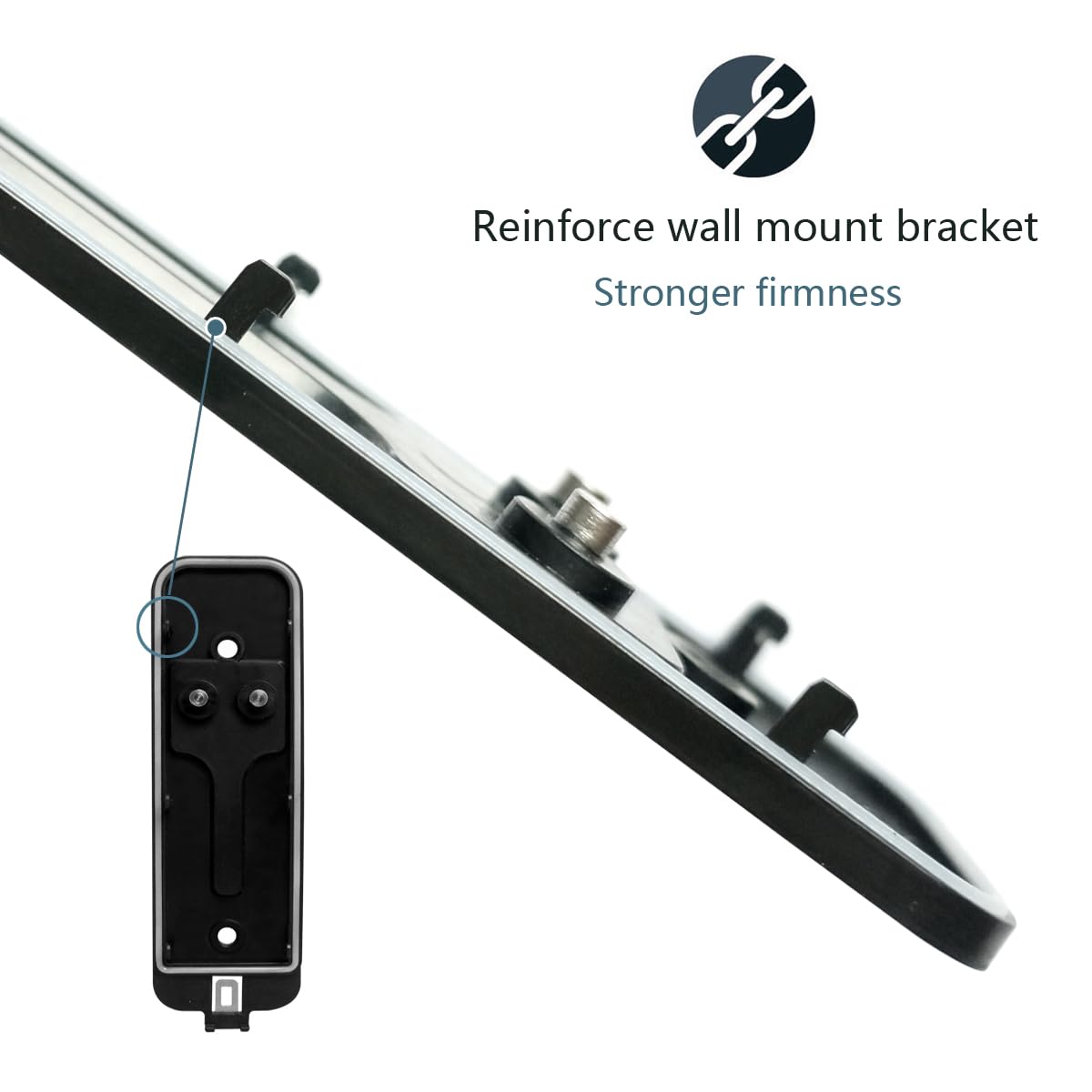 Blink Doorbell Backplate, Blink Doorbell Mount, Upgrade 2 Holes Metal Tab Blink Doorbell Backplate Replacement, Blink Doorbell A