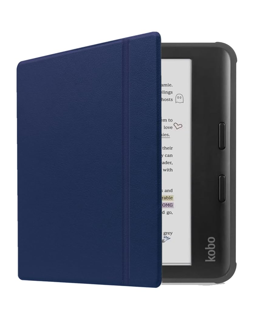 Stianiiie Case For 7'' Kobo Libra Colour/Libra 2 Ereader Premium Pu Leather Cover For Kono Libra Colour Case/Libra 2 Ereader Cas