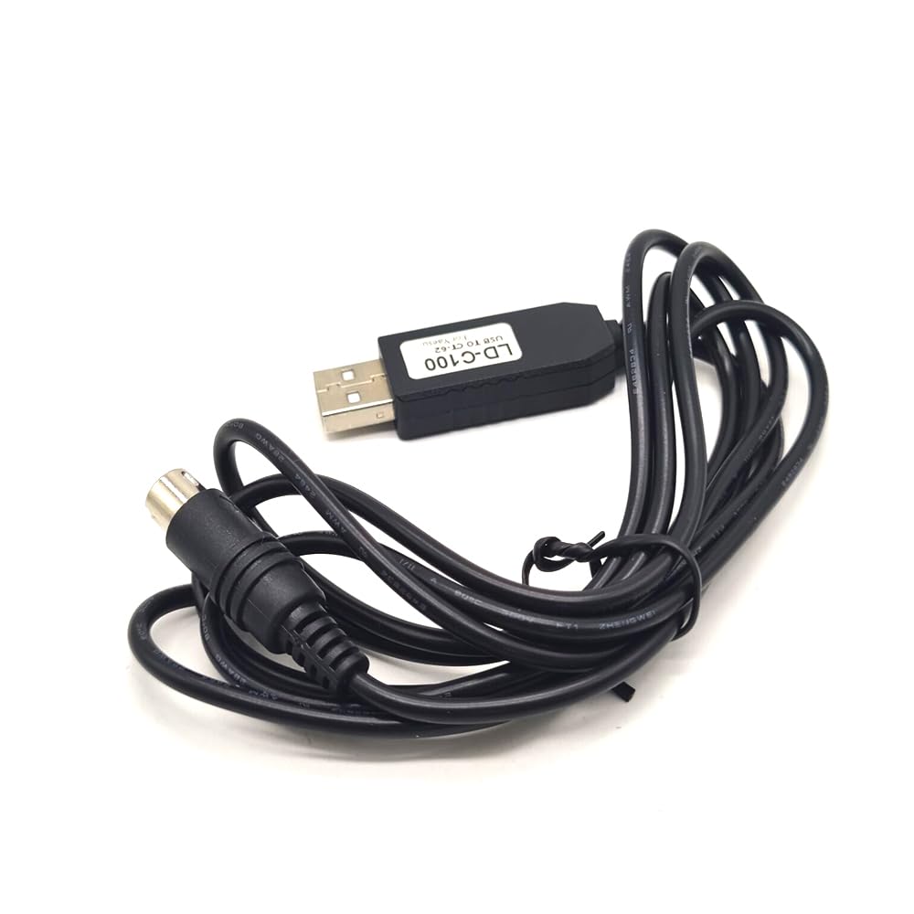 Gxmrhwy Usb To Mini Din 8Pin Male Connector Straight With Rs232 Usb Ct 62 Cat Data Cable 1.8 Meter