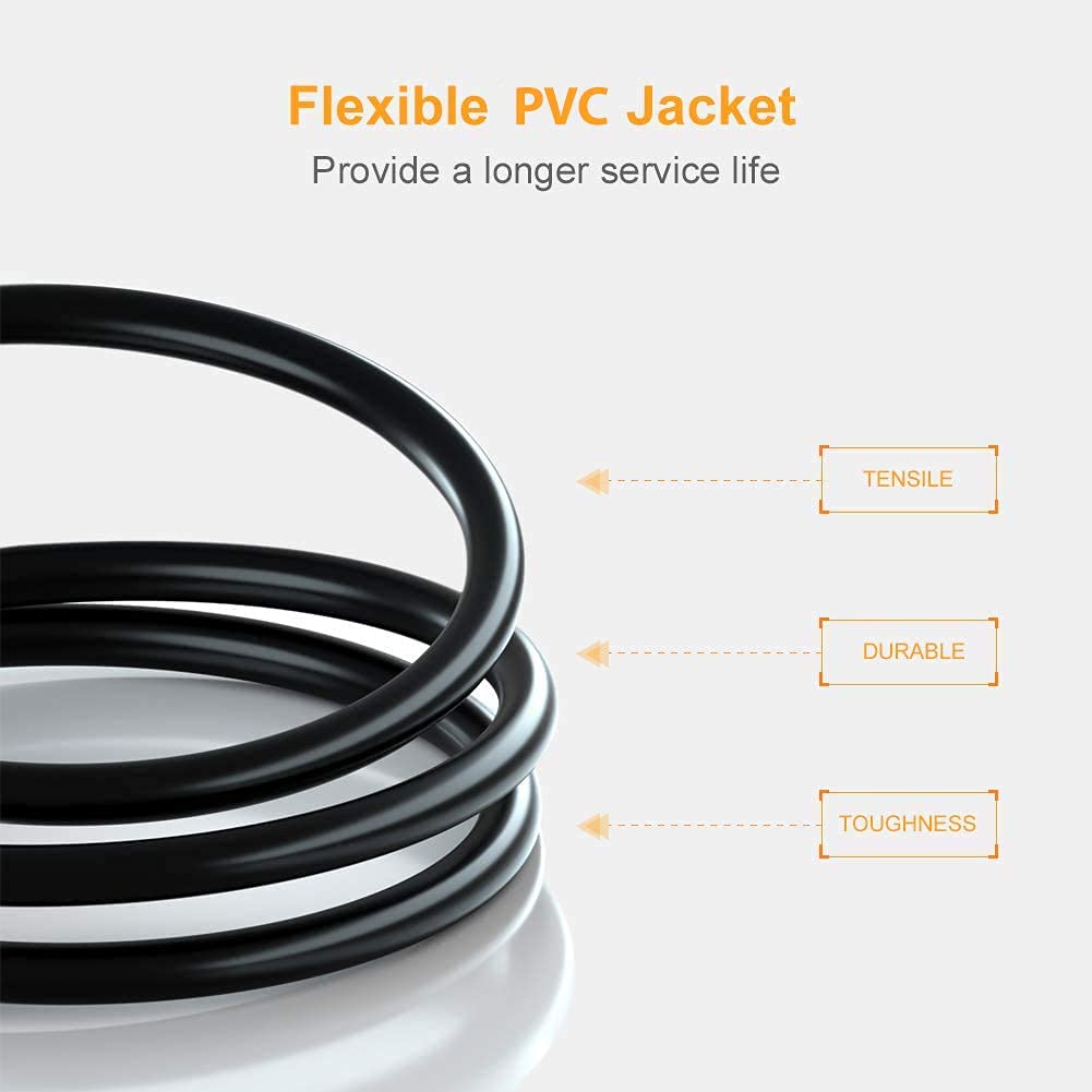 Cablecreation Xlr Microphone Cable, [2 Pack] 6 Ft Xlr Male To Xlr Female Balanced 3 Pin Mic Cables Compatible With Shure Sm Micr