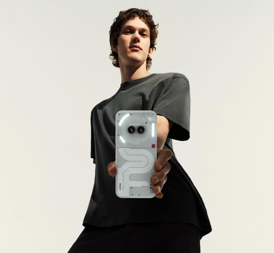 Nothing Phone (2A) Smartphone Unlocked 5G Android Phone Dimensity 7200 Pro, 50Mp Dual Camera Cell Phone, 6.7'' Amoled Display, 5