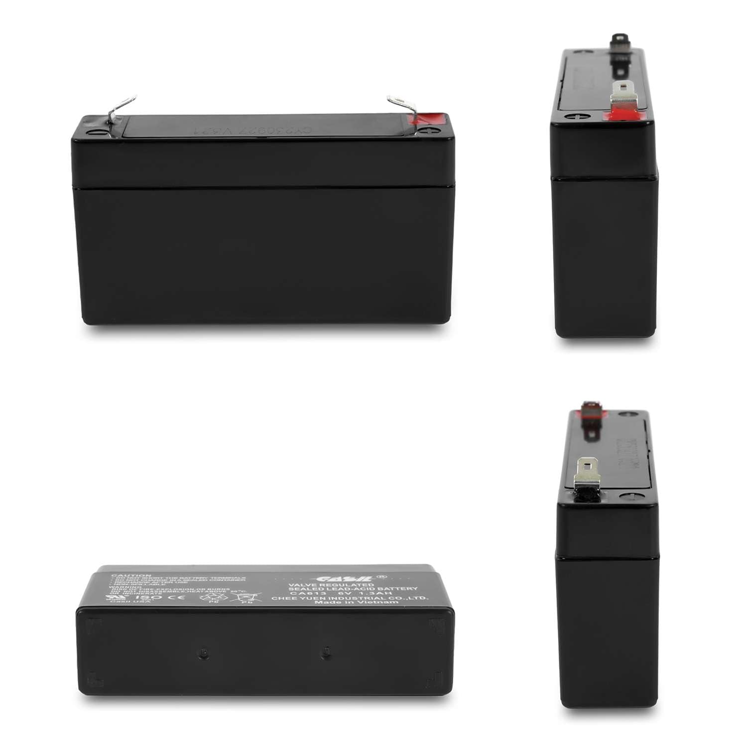 Casil 6V 1.3Ah Replacement Battery Compatible With Ge Interlogix 60 914 Ge Simon 3 & Ge Xt Panel