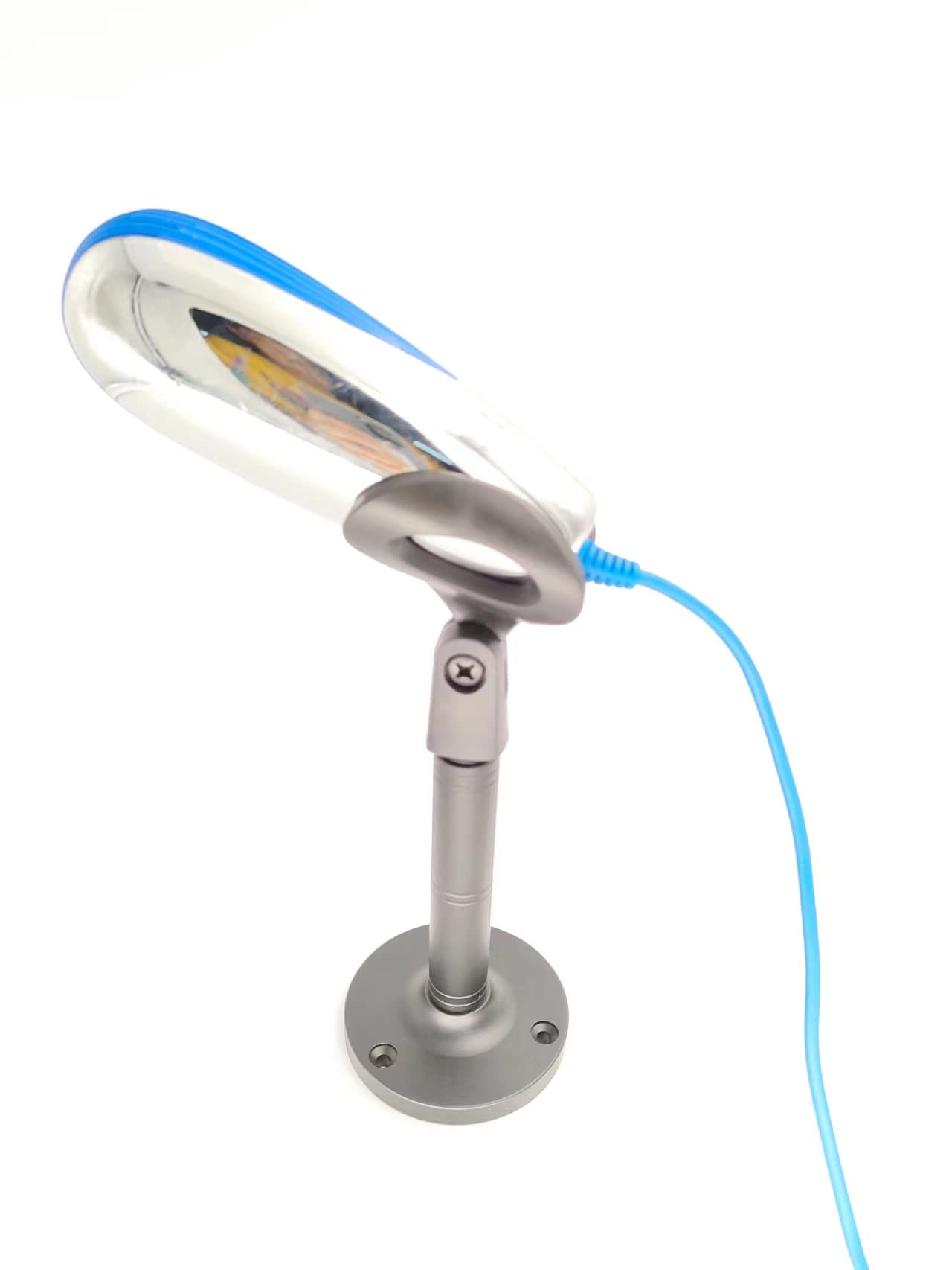 2Pks Microphone Flange Mount,Goose Neck Microphone Holder,Wall Mount Microphone Stand, 5/8 Male,Ideal For Various Mounting Devic