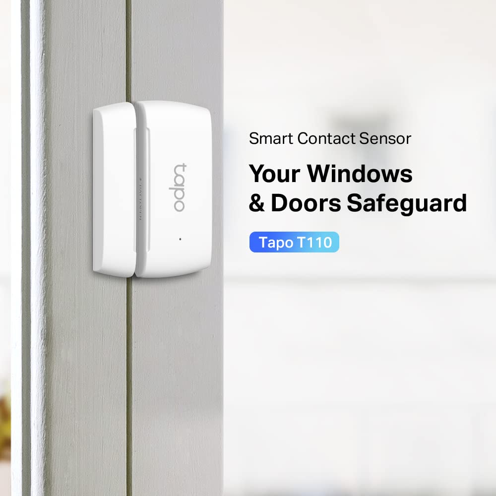 Tp Link Tapo Door Sensor Mini, Requires Tapo Hub, Long Battery Life W/ Sub 1G Low Power Wireless Protocol, Contact Sensor, 15Mm