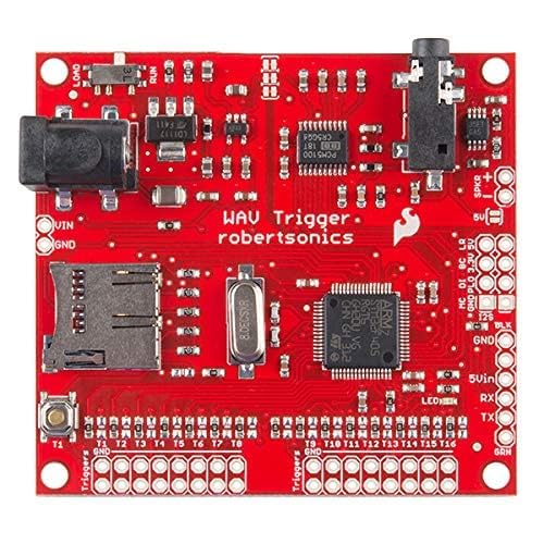 Sparkfun Wav Trigger Play Uncompressed Audio Files 16 Bit Files At 44.1Khz On Board Mono Audio Amplifier Speaker Connector 14 Pa